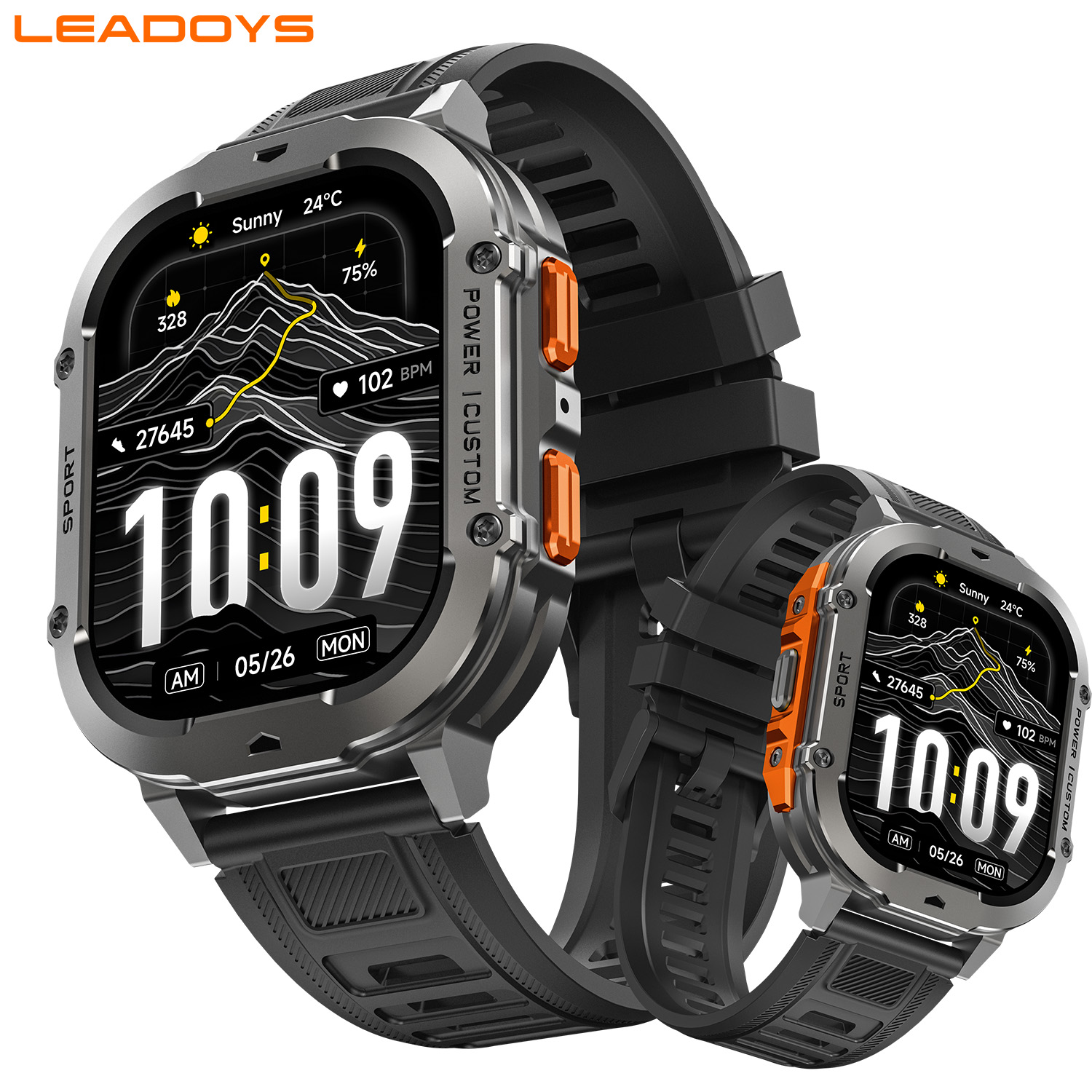 Watch X7 - Nuovo! LEADOYS X7 Smartwatch Robusto per