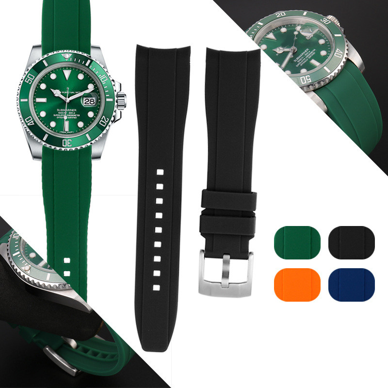 Tide Watch Surf - Cinturino in gomma con interfaccia curva