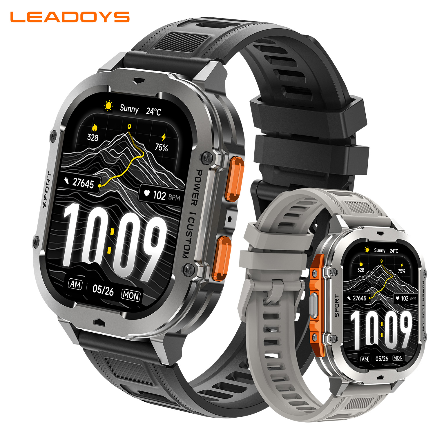Watch X7 - LEADOYS X7 Smartwatch per Esterni, 100