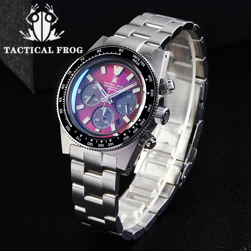 Tide Watch Surf - Orologio cronografo tattico rana V2 Solar