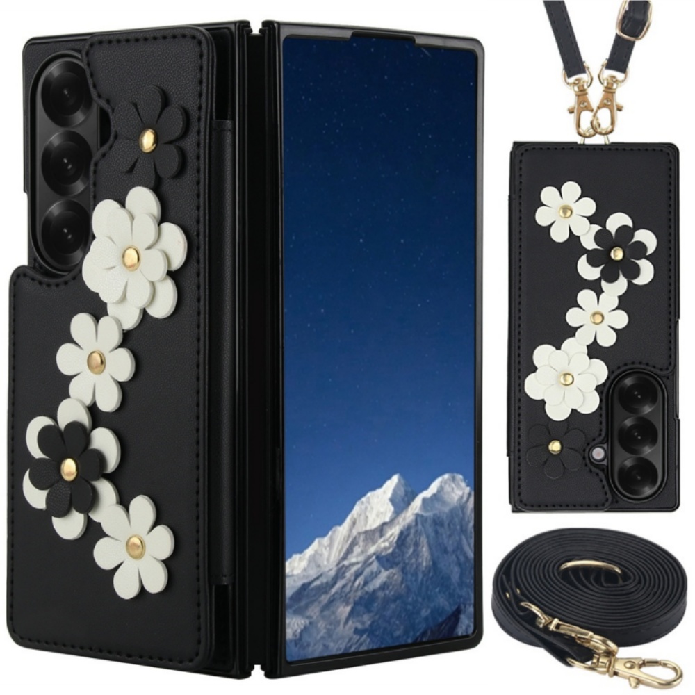 Samsung Galaxy Strap - Custodia a portafoglio per Samsung Galaxy