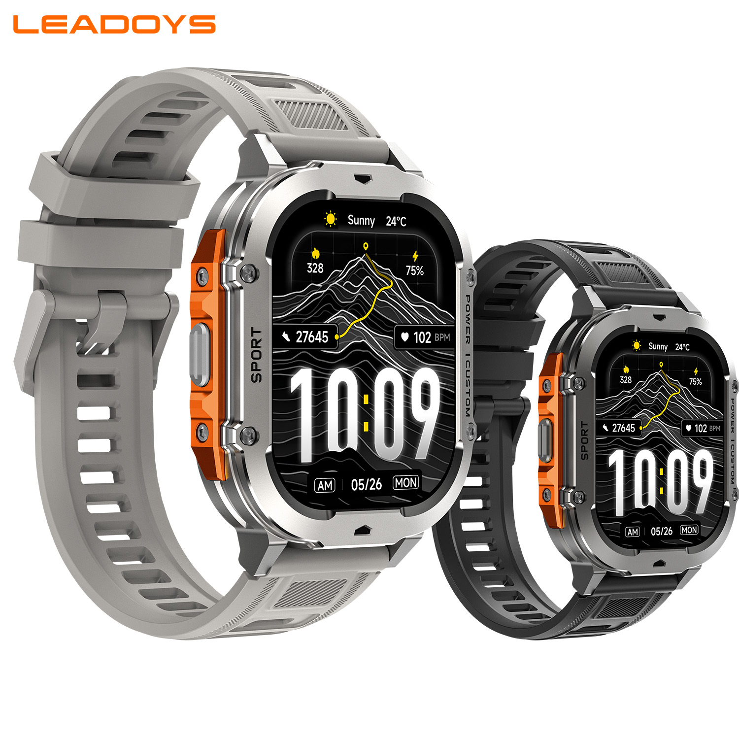 Watch X7 - Smartwatch da uomo LEADOYS X7, robusto