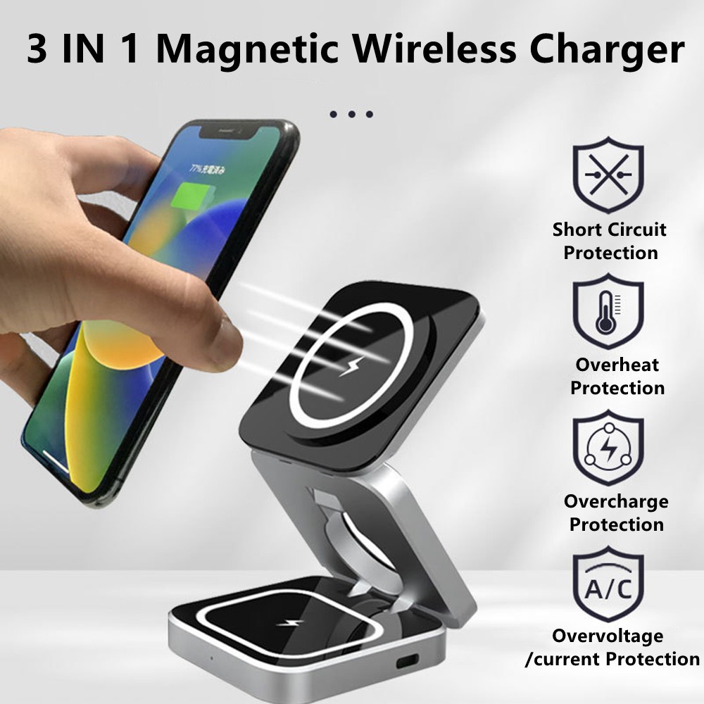 Smartwatch Watches For Iphone - Stazione di ricarica rapida standard wireless