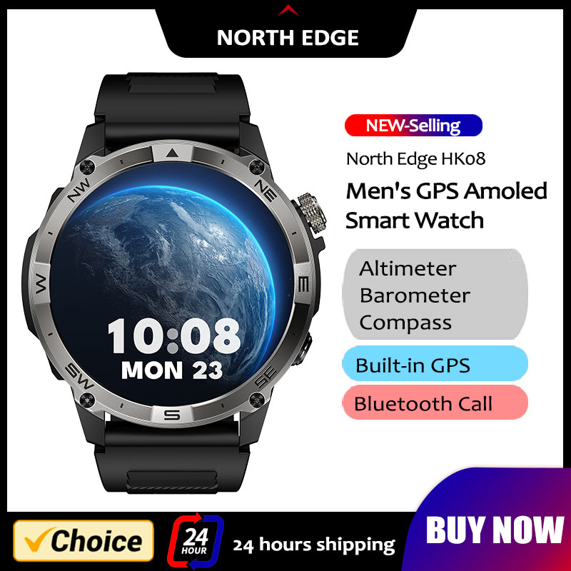 NORTH EDGE GPS Sport Smart Wat - Heart Rate Gps Watch recensione e prezzo