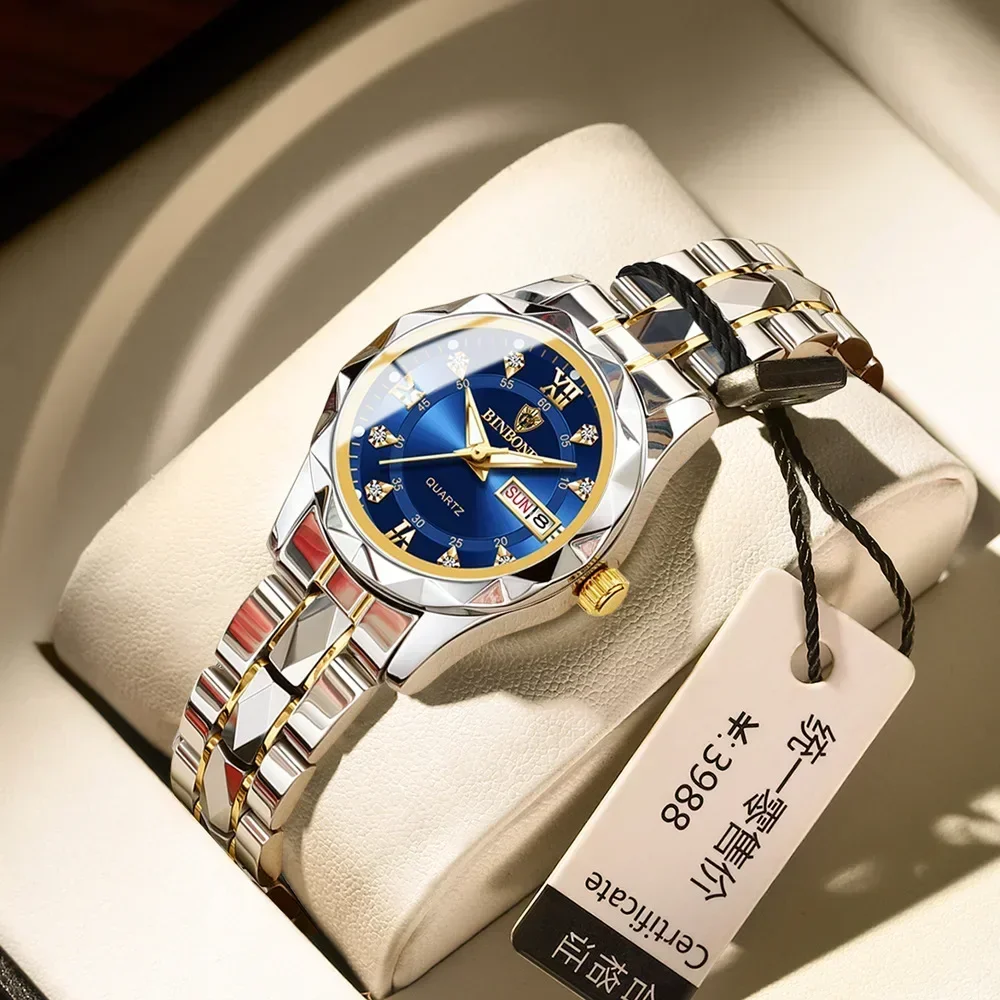 BINBOND Nuovo 2522 Orologio al - Waterproof Diving Watch recensione e prezzo