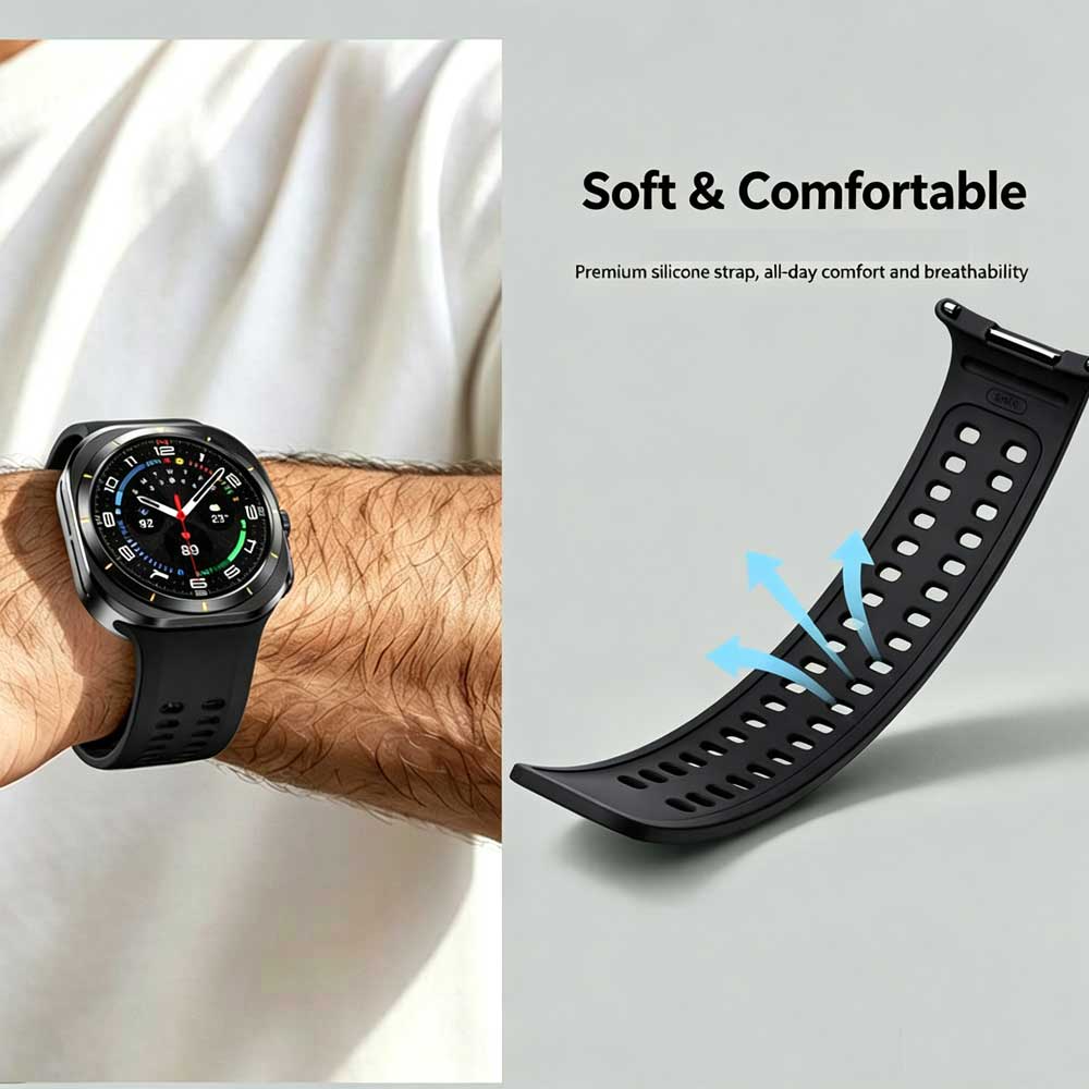 Cinturini in morbido silicone  - Tide Watch Surf recensione e prezzo