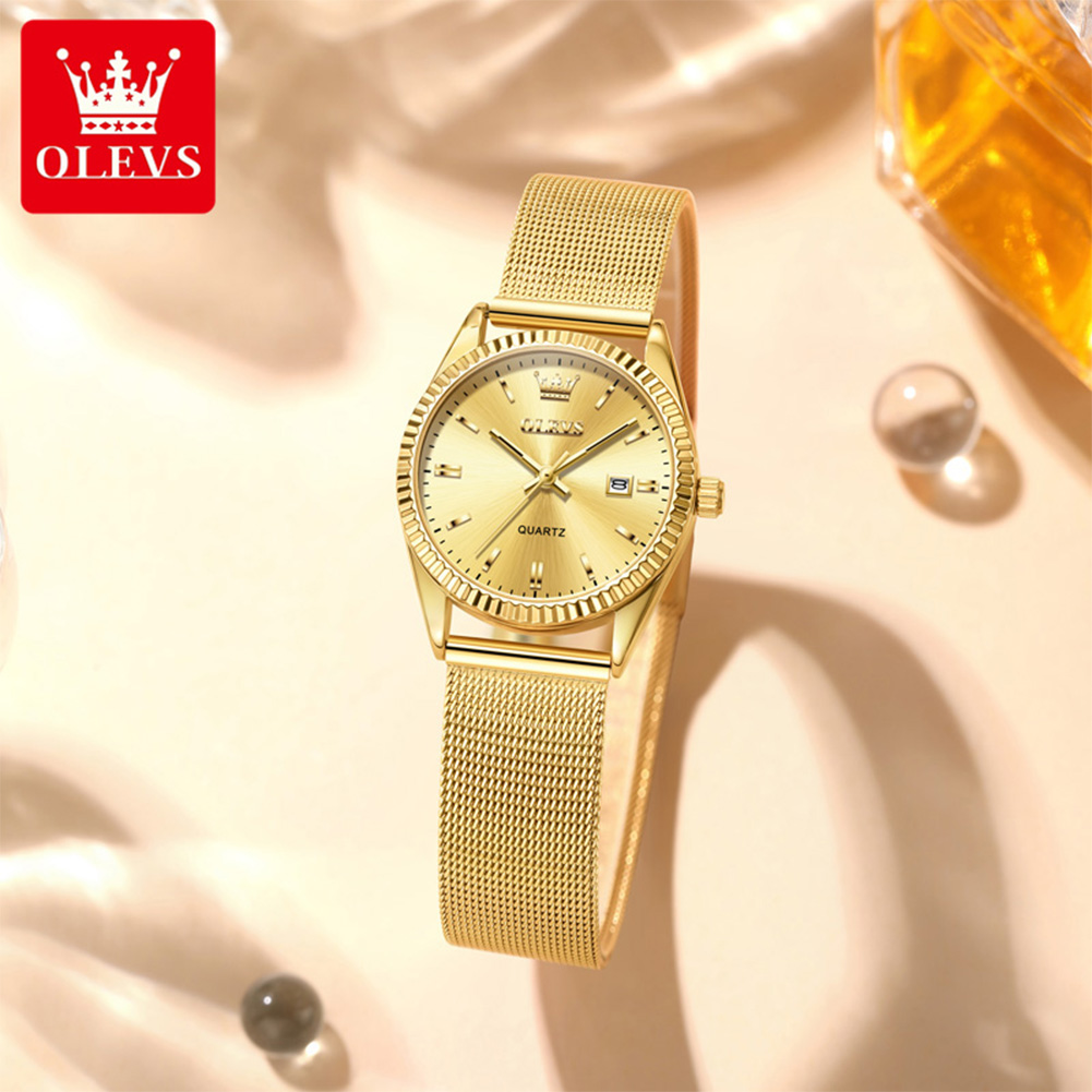OLEVS 5692 Orologio Elegante c - Mesh Stainless Strap recensione e prezzo