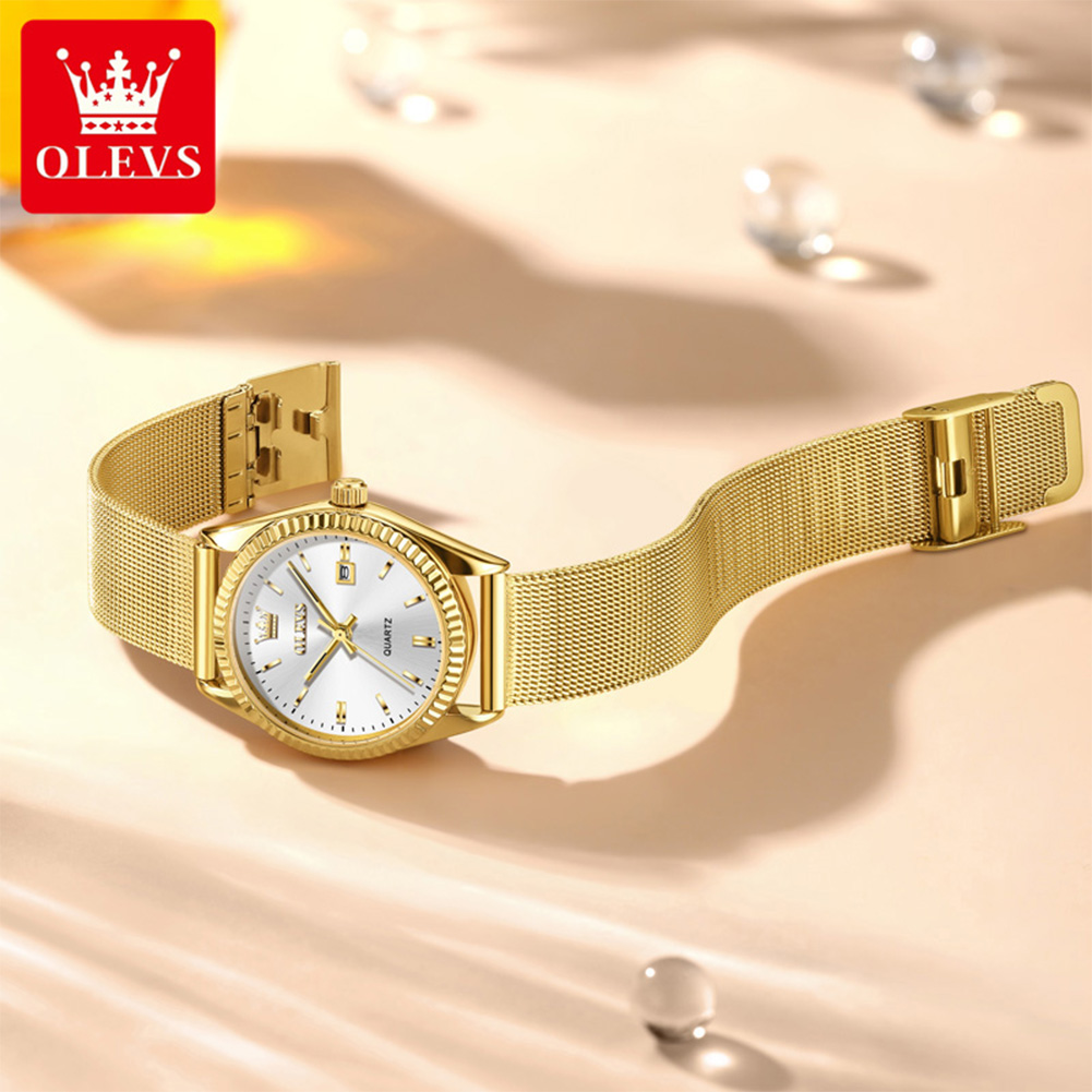 OLEVS 5692 Orologio Elegante c - Mesh Stainless Strap recensione e prezzo