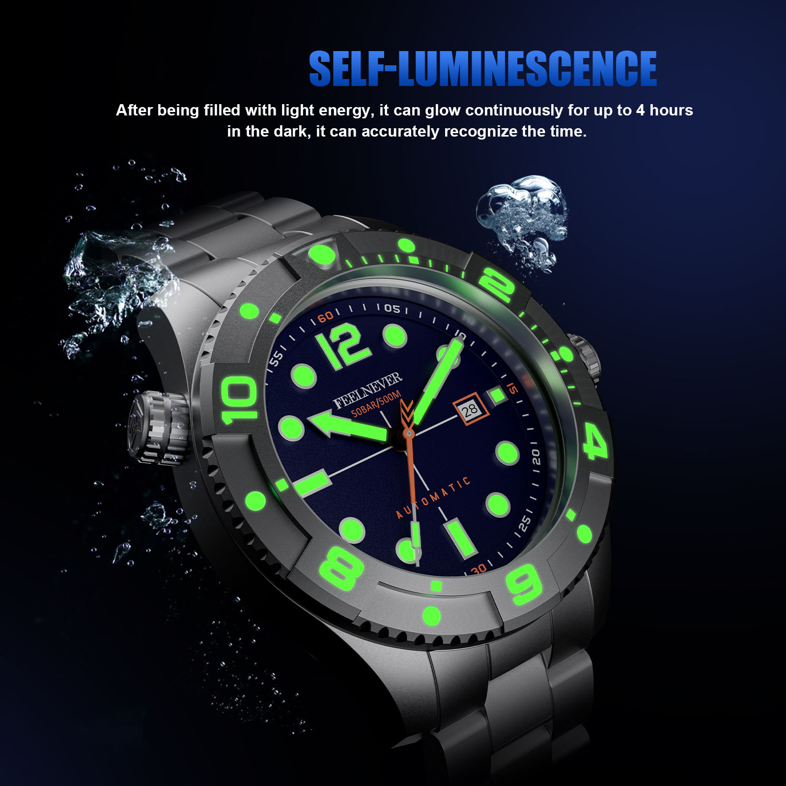 FeelNever Profession Dive Spor - Tide Watch Surf recensione e prezzo