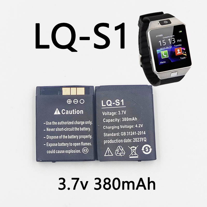 LQ-S1 3.7V 380mAh Batteria per - Watch V8 recensione e prezzo